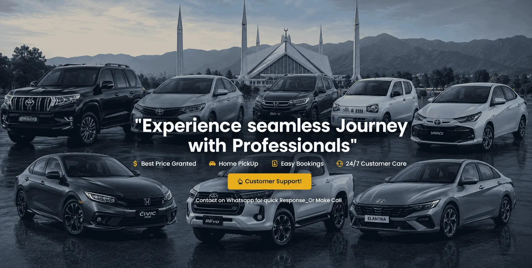 Car Book On Rent In Islamabad & Rawalpindi