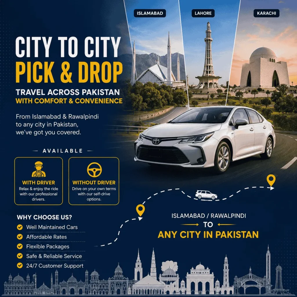 City to City Pick & Drop Service